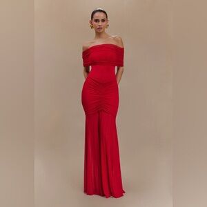 Meshki - Caspian red dress - NWT